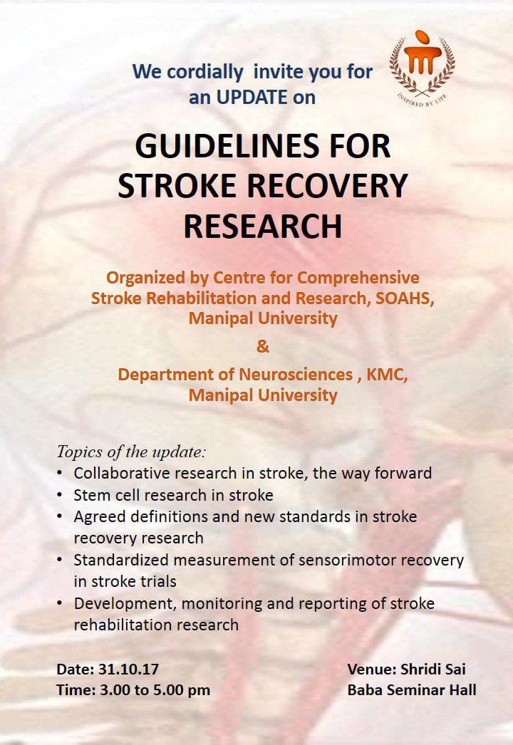 Celebrating World Stroke Day 2017